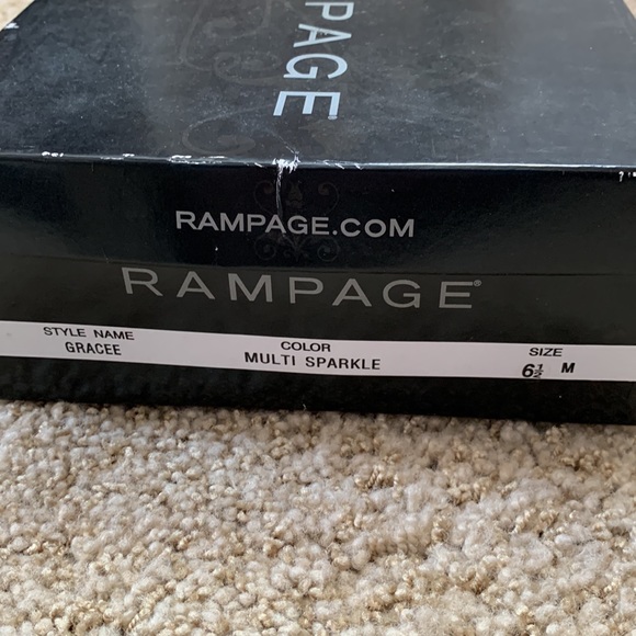 Rampage Multi Sparkle Heels - Picture 5 of 9